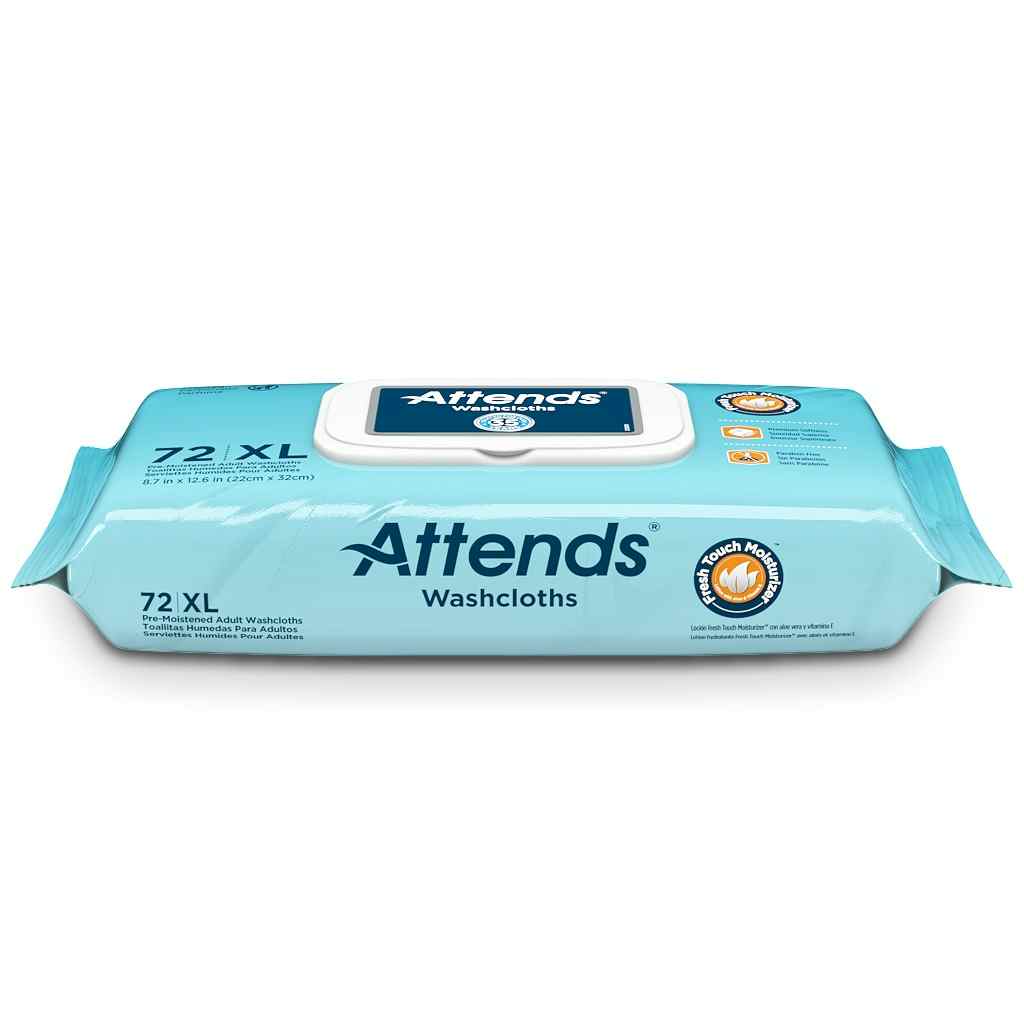 Attends Personal Wipes with Aloe, Scented