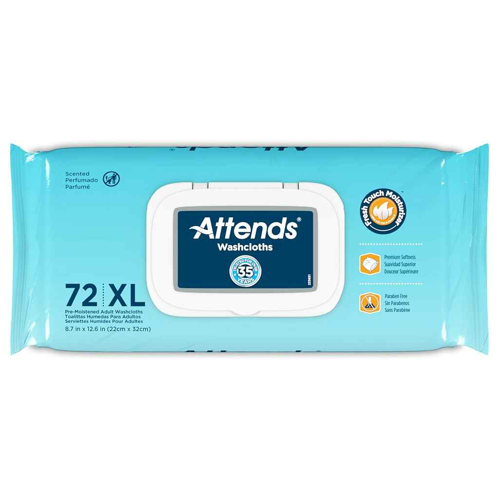 Attends Washcloths, Scented