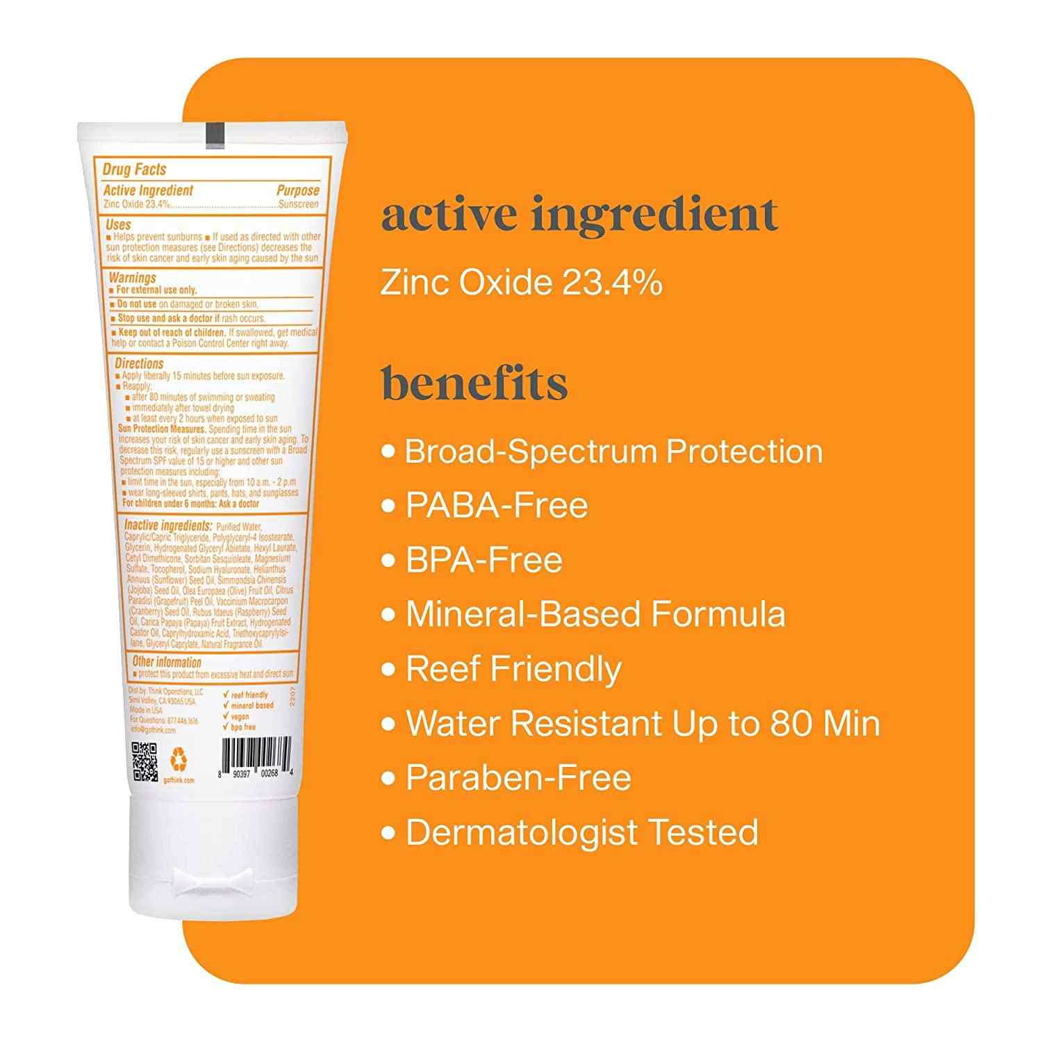 Thinkbaby Safe Sunscreen SPF 50+