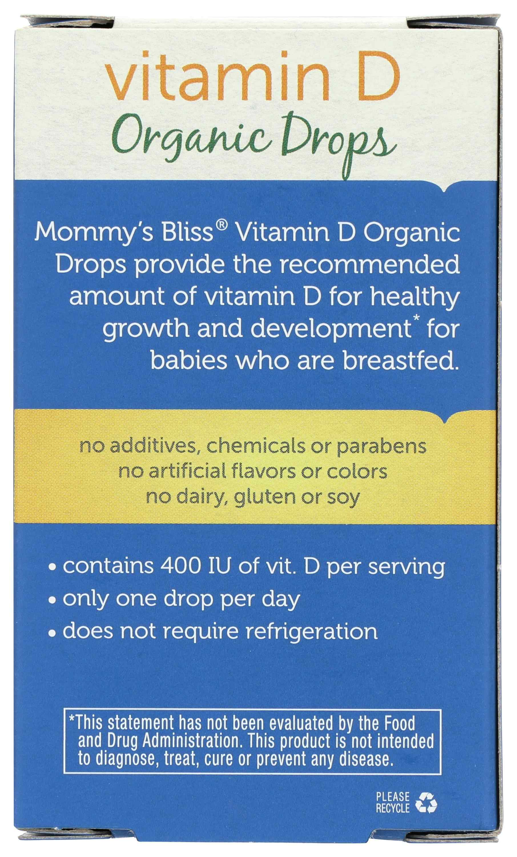 Mommy's Bliss Organic Vitamin D Drops