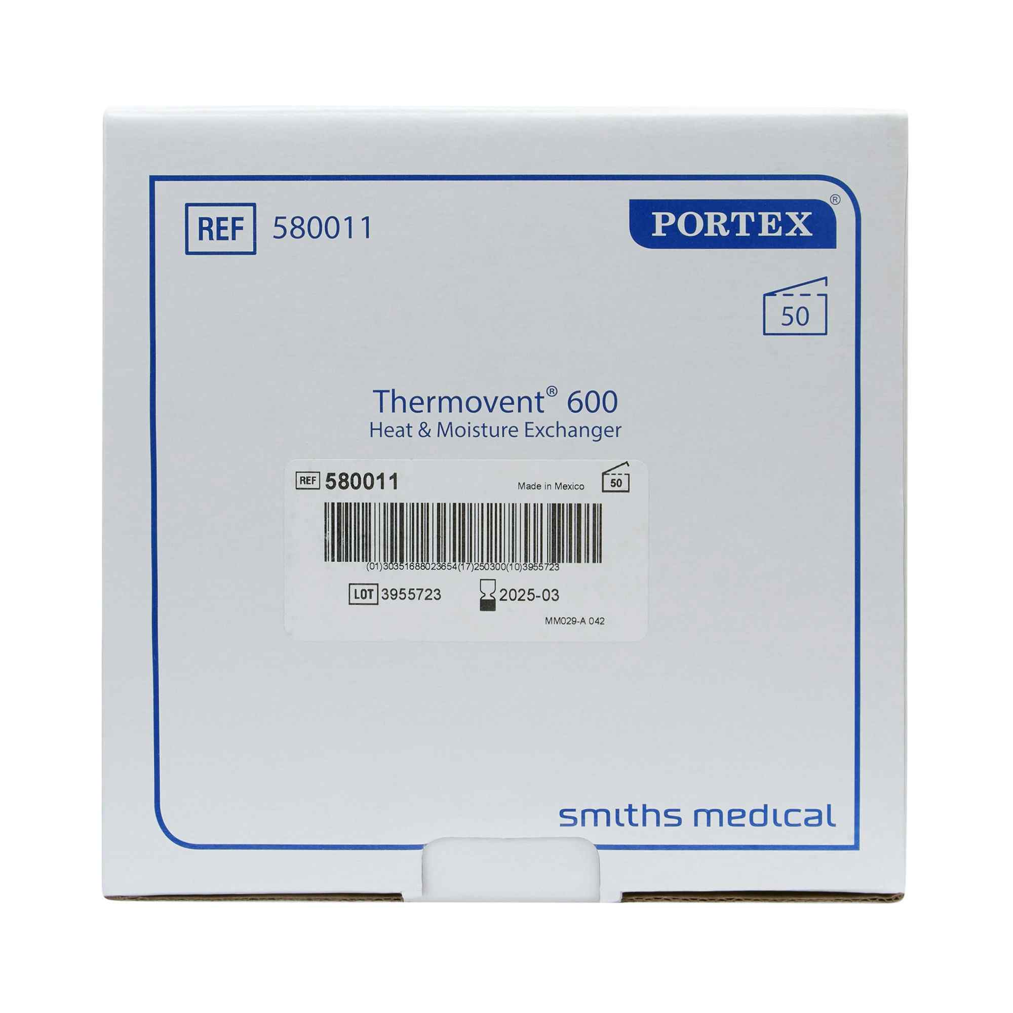 Smiths Medical Thermovent 600 Heat and Moisture Exchanger Portex®