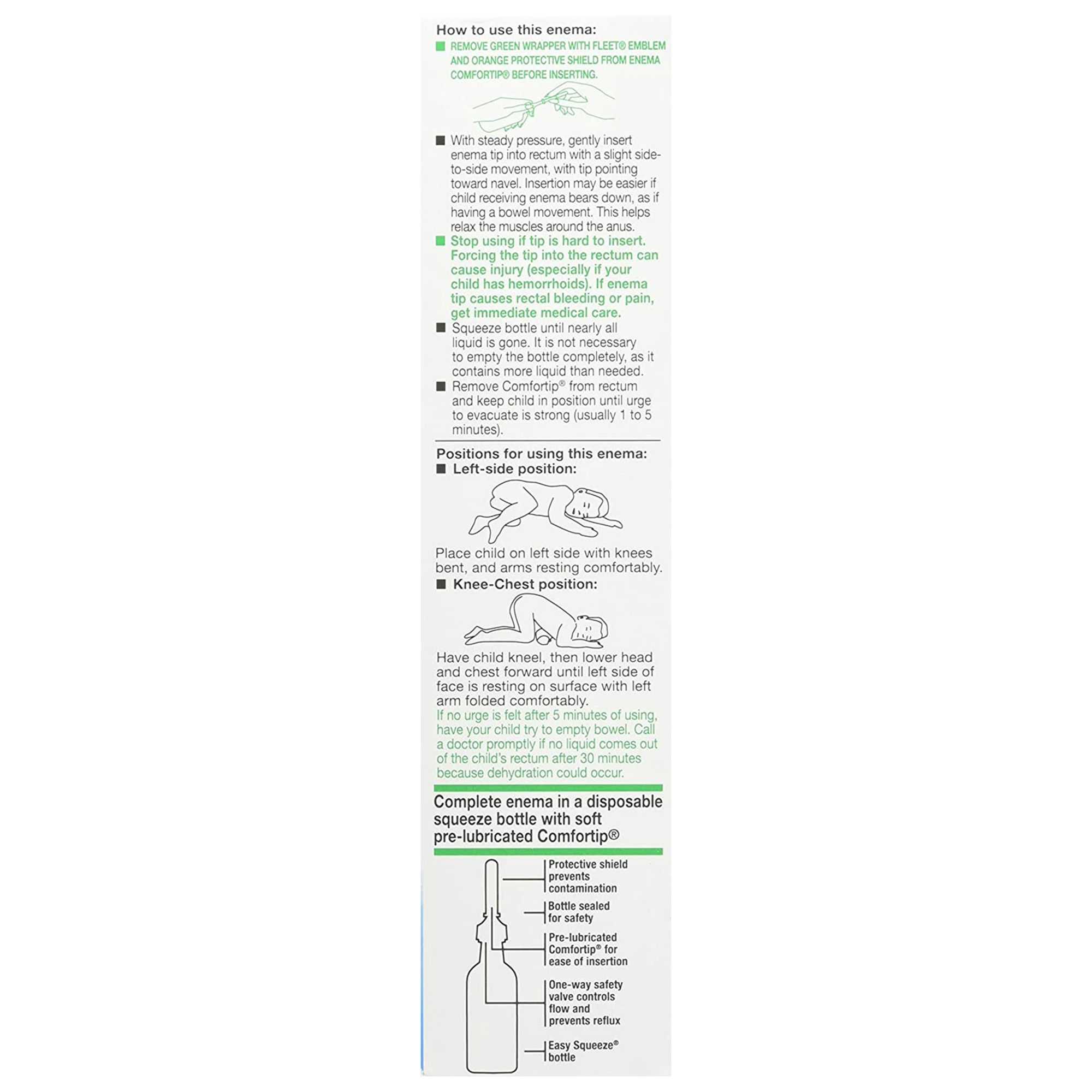 Fleet Pedia-Lax Pediatric Enema Rectal Saline Laxative