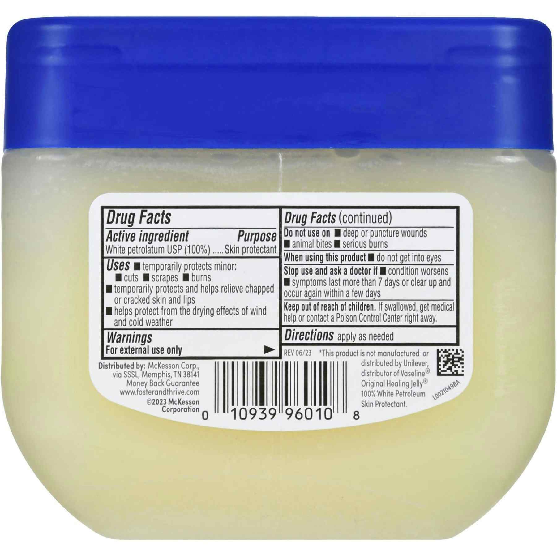 Foster & Thrive Petroleum Jelly Skin Protectant