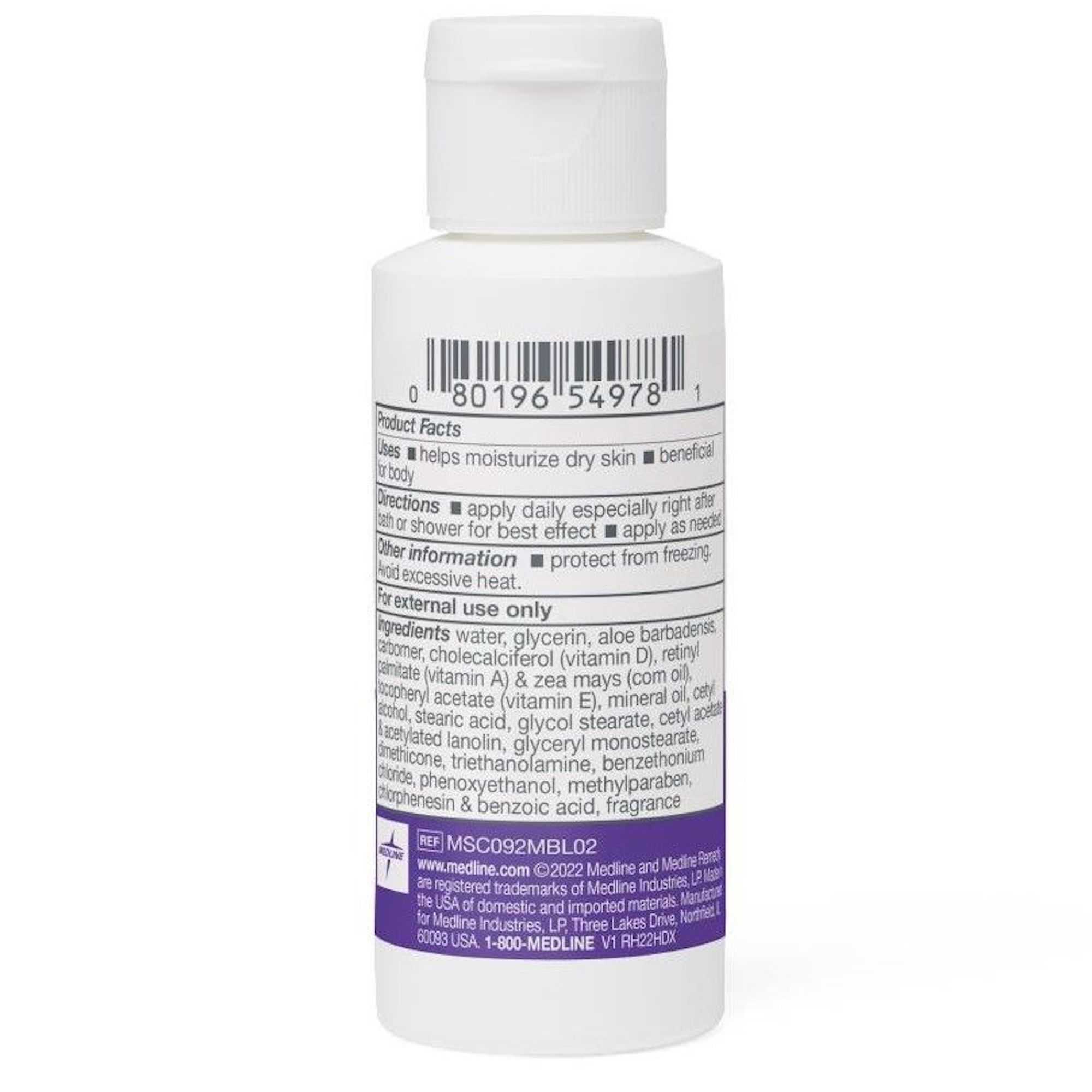 Medline Remedy Essentials Moisturize Body Lotion