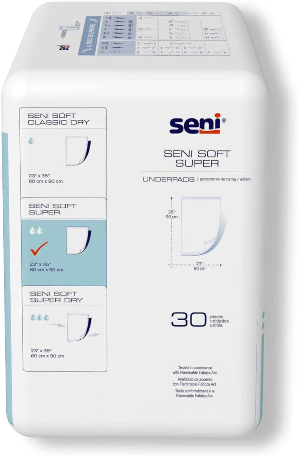 Seni Soft Super Hygienic Underpads