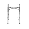 drive Deluxe Aluminum Dual Release Folding Walker, 32 - 39" Height, 10200-1, 1 Each