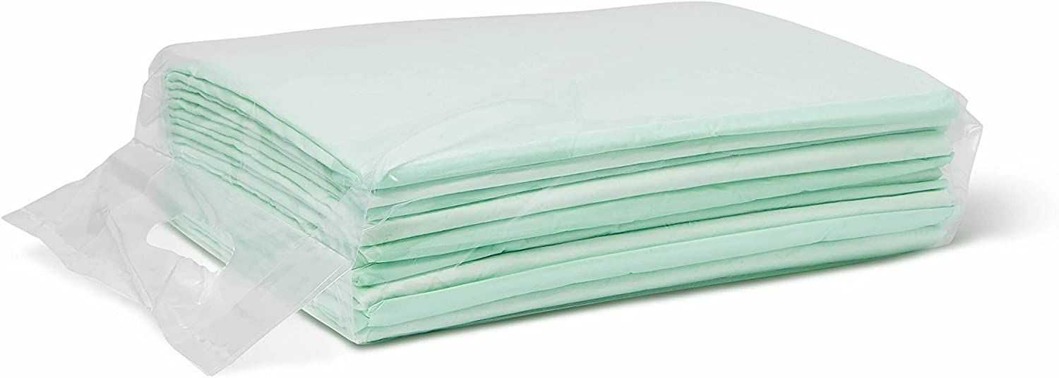 Medline Deluxe Disposable Quilted Underpads, Heavy Absorbency