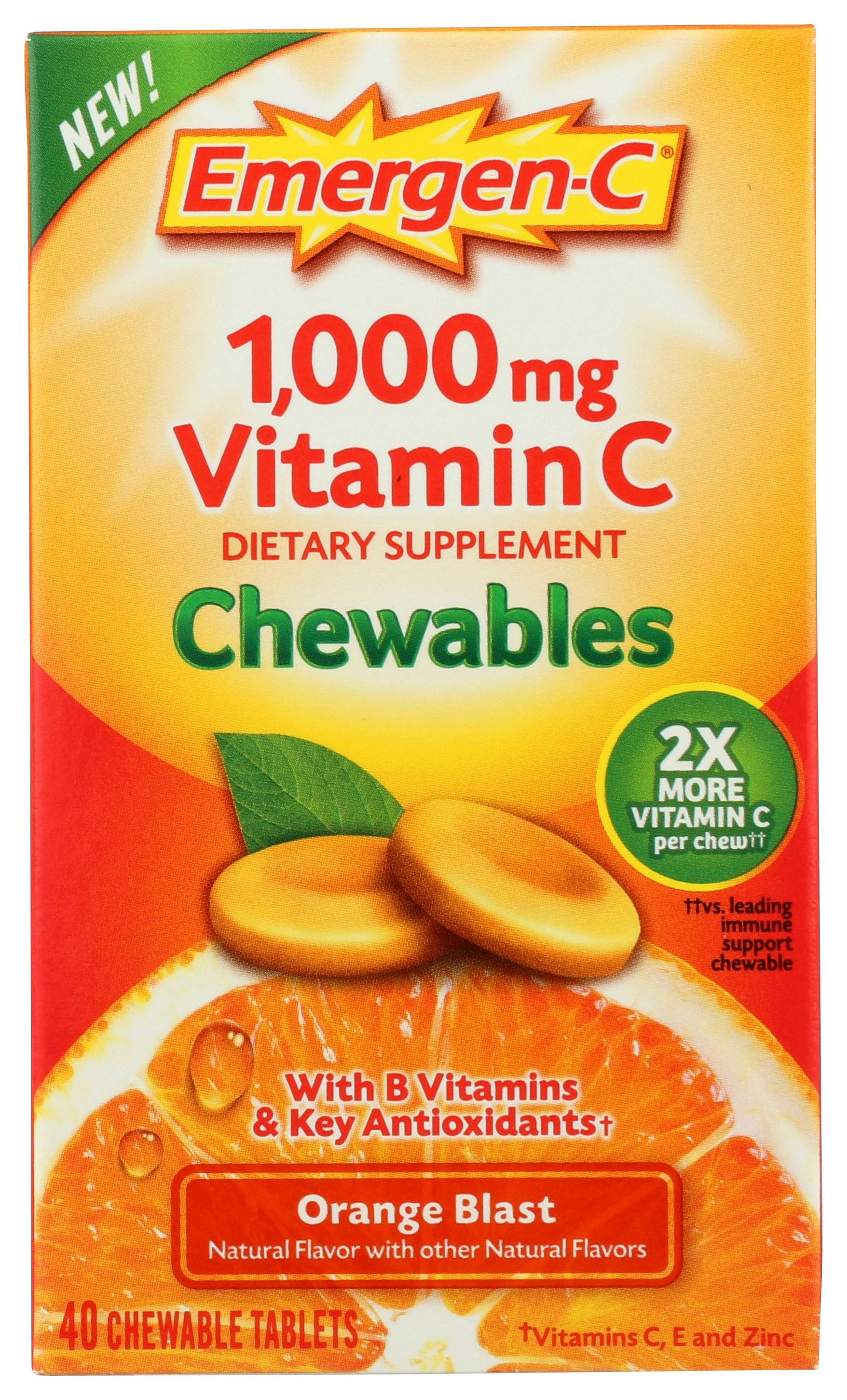 Emergen-C Vitamin C Chewables