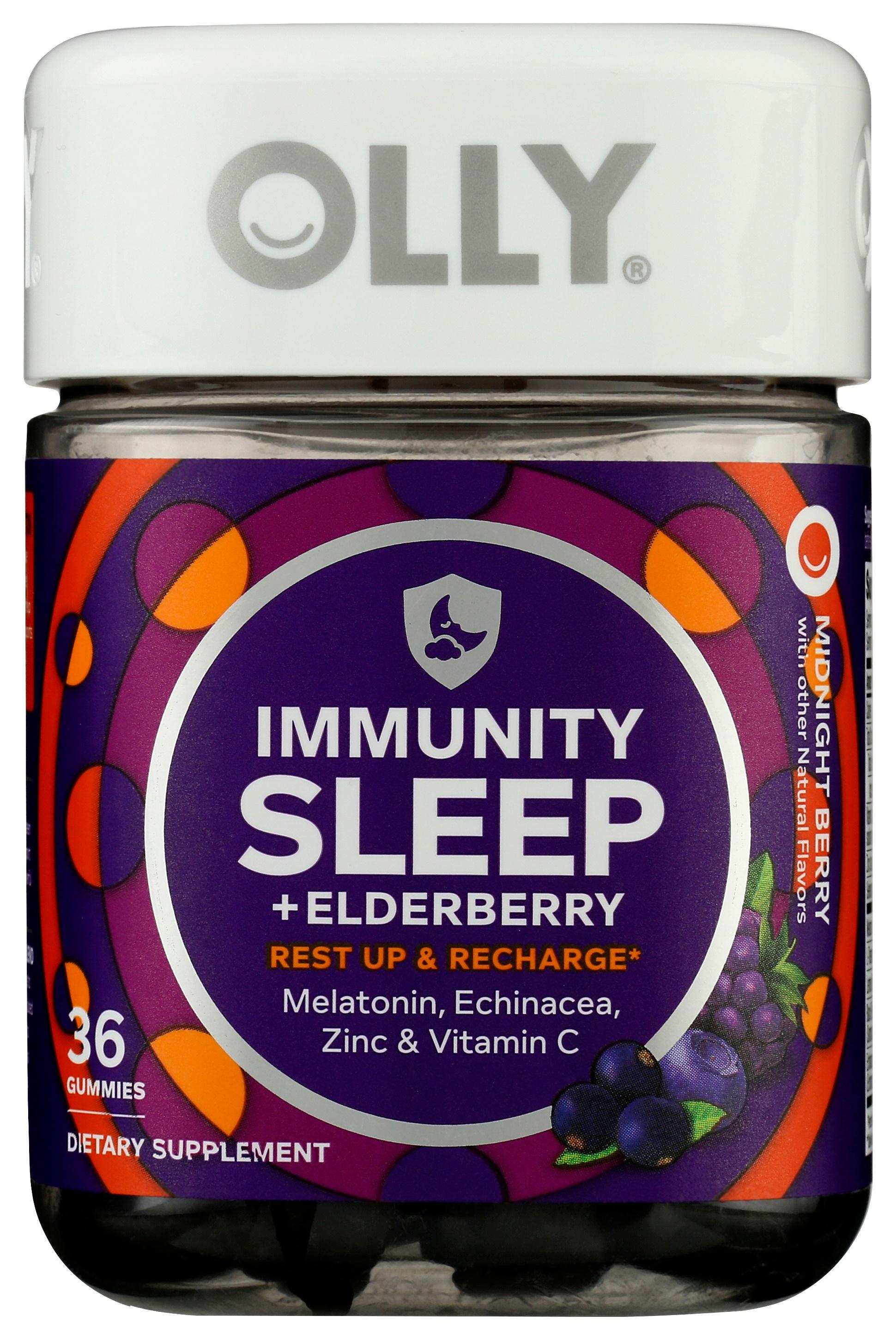 OLLY Immunity Sleep + Elderberry Gummies