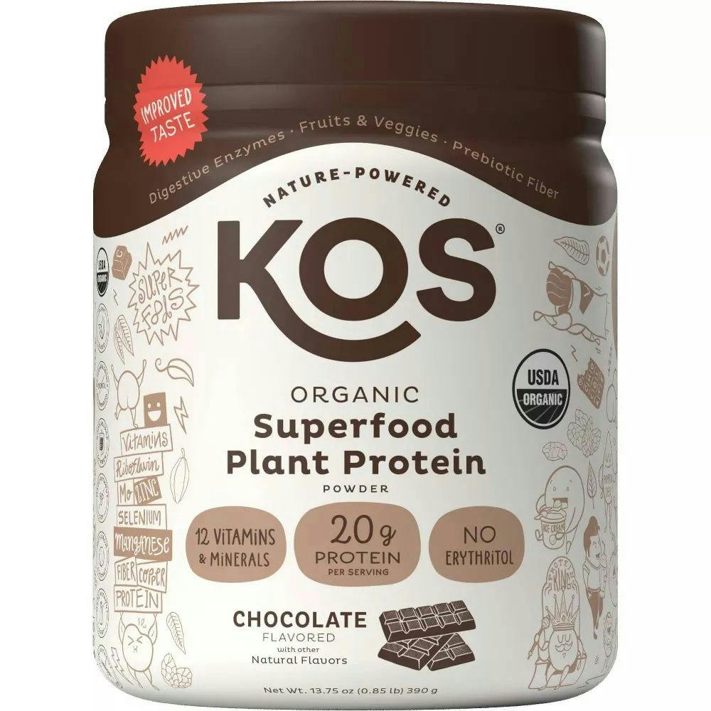 KOS Organic Superfood Plant Protein Powder